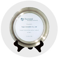 In 2004, Chartered Semiconductor Manufacturing presented to TOPCO in appreciation for our excellent services rendered